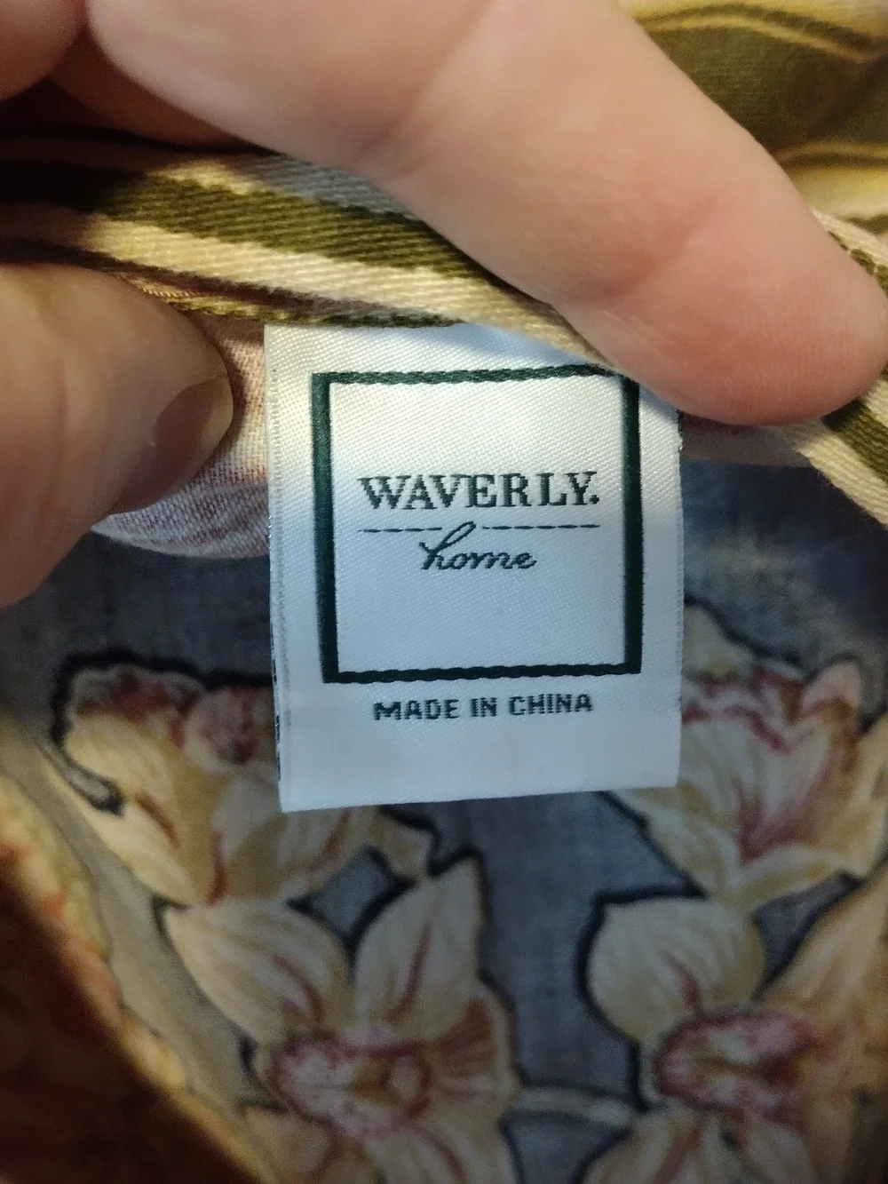 Waverly Floral Pillow Shams Set Of Two